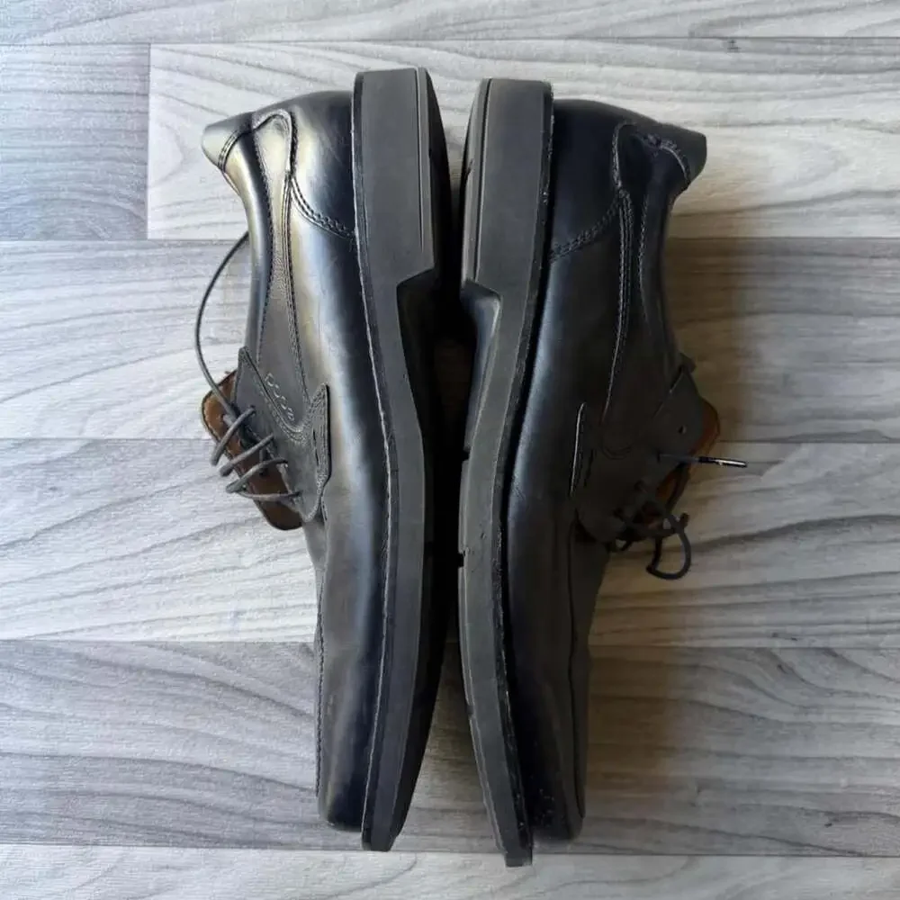 ECCO black leather